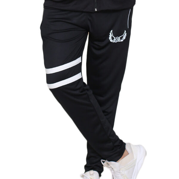 Black Stripe Sports Trouser for Men 02