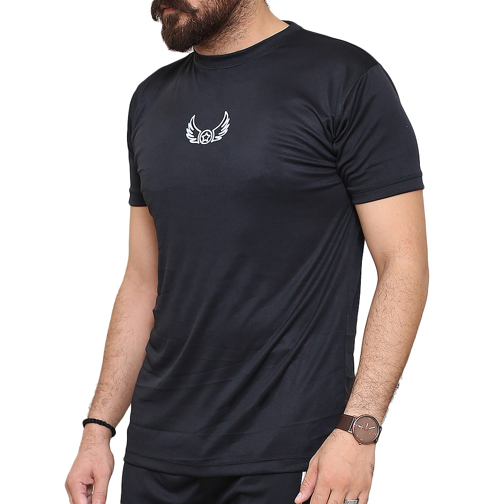 Black Stripe Tshirt for men 01