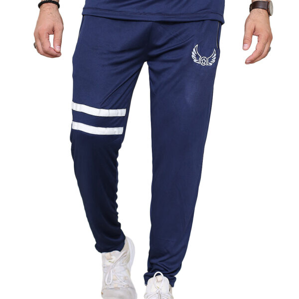 Blue Stripe Sports Trouser for Men 01