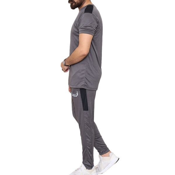 Grey Panel Active Tracksuits for Men 01