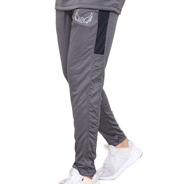 Grey Panel Sports Trouser for Men 01