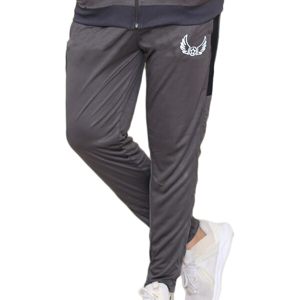 Grey Panel Sports Trouser for Men 02