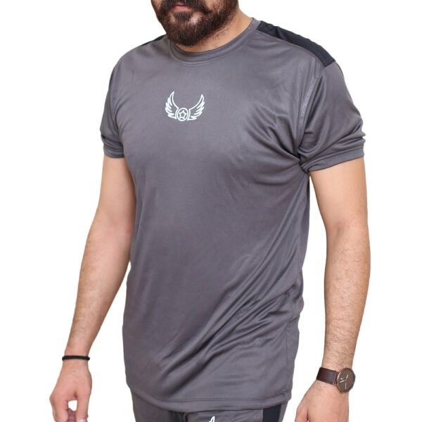 Grey Panel Tshirt for men 01