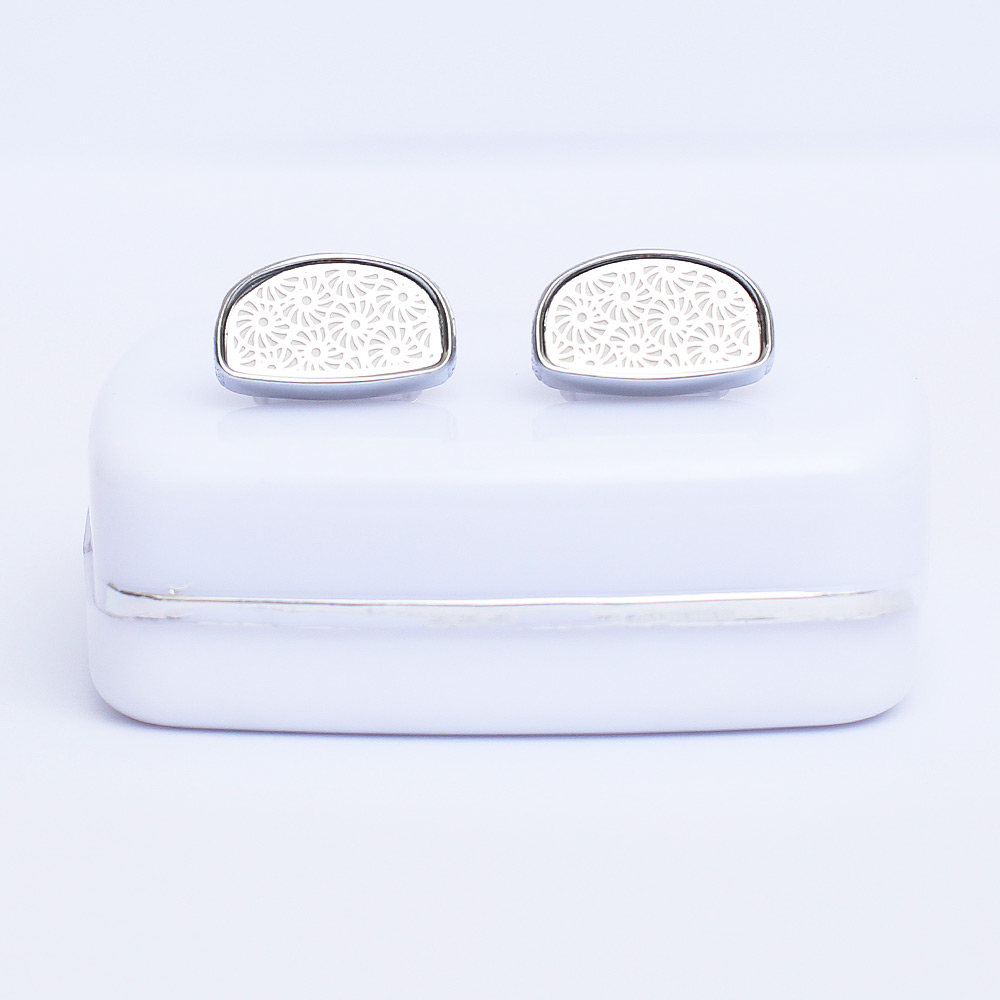 Silver Grace Cufflinks for Men 01