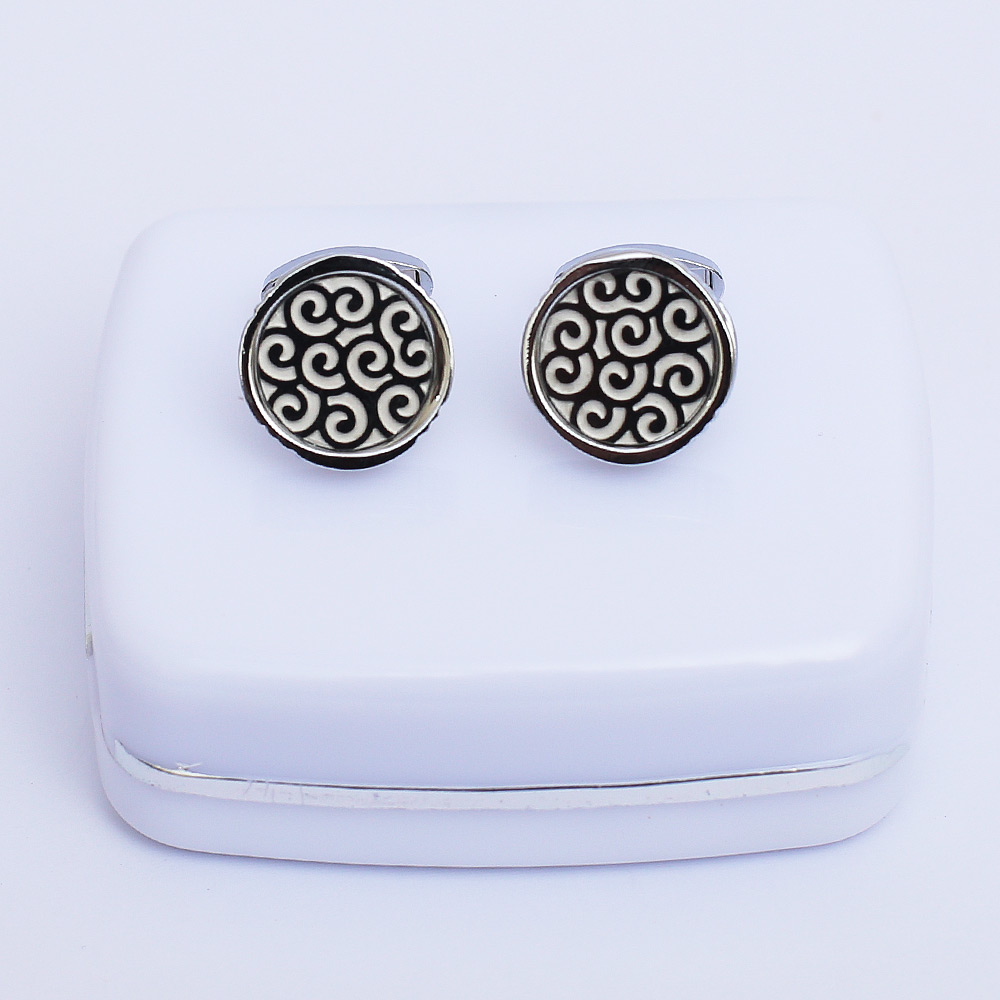 Silver Grace Cufflinks for Men 01