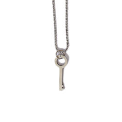 Silver Key Locket for Men