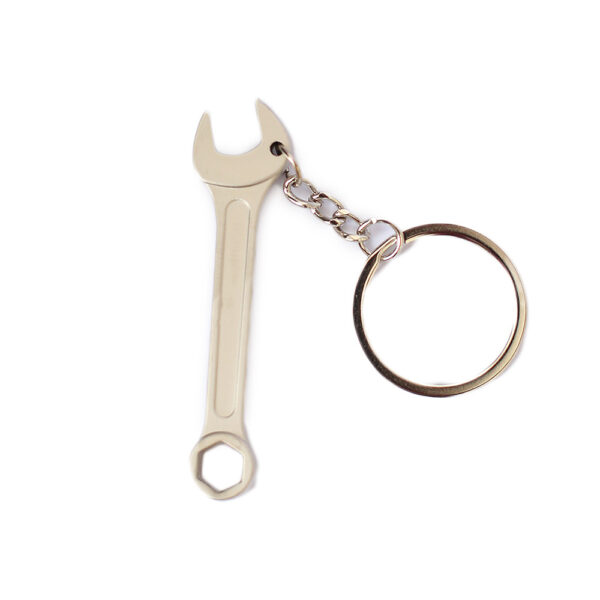 Silver Wrench Keychains 02