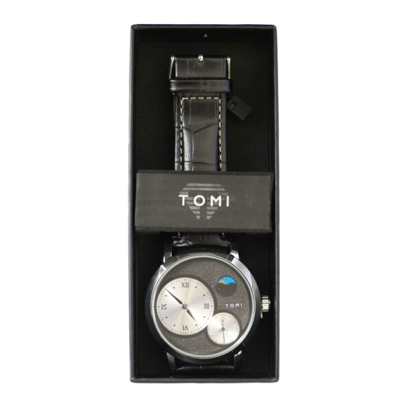 Watch Tomi Silver Double Dial