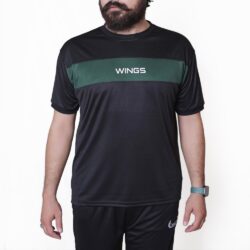Green Black Sports Tshirt